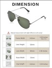 Polarized Aviator Sunglasses For Men Women Classic Pilot Uv Protection