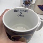 Set Of 4 Vintage Railroad Coffee Mugs