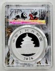 Pcgs Ms70 First Day Of Issue China 2026 Panda Silver Coin 10 Yuan 30g