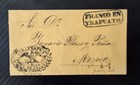 Mexico 1860s Official Stampless Cover     Yrapuato     Schatzk  s 496     Certificate