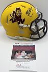 Al Michaels Signed Autographed Arizona State Sun Devils Mini Helmet Jsa Coa