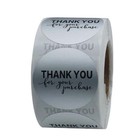Cutebox 500 Count 1       thank You For Your Order    Easy-peel Sticker Roll