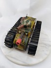 Vintage Marx E12 Tin Wind Up Army Tank Toy  Works     Read 