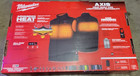 Milwaukee M12 Battery Heated Axis Vest Kit Black 2x - Xxl 305b-212x