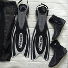 Cressi Frog Plus Open Heel Fins Black L   Xl Us M 11-12 W 12-13 Minorca Boots 12