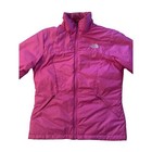 Women S Tnf The North Face Pink Full Zip Jacket Coat Parka Puffer Lightweight