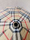 Burberry Nova Checkered Folding Umbrella No Cover England