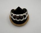 Vintage Taxco Mexico 925 Sterling Cuff Bracelet Graduated Beads Signed Very Nice