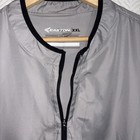 Easton 1 4 Zip Baseball Pullover Windbreaker Short Sleeve Size Xxl Gray Nwt