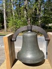 Antique Maritime Bell  Wwii Era British Navy  10-1 2  Diameter And 32  Lbs 