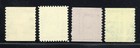Us Misperf Error Shift Miscut Efo Lot Of 4 - 1304c  1617  1857   1906 - Mnh