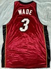 Dwayne Wade Miami Heat Vintage Reebok Red Authentic Jersey New  W  Tag Sz 50 Xl