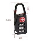 Portable Combination Padlock Alloy Code Lock For Travel Luggage Backpack Handbag