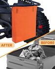 Universal Utv Trash Bag Mesh Pvc  Large Trash Sack For Atv Trash Bag  Orange