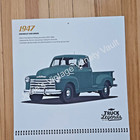 100 Years Of Chevy Trucks 2018 Wall Calendar Classic Chevolet Suitable For Frame