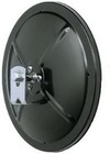 Round Convex Mirror Five Inch Black