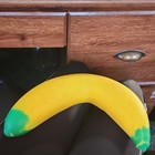 Banana Shaped Squeeze Toy Stress Reliever Squishy Yellow Green