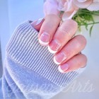 Jaysea Arts Nail Wraps Classic White French Tip Street Nail Polish Strips - B4g1