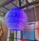 Vintage Spaghetti Swag Lamp 1960s Mcm Light 16 x 14  Lucite Large Rare  Nice