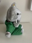 Vintage Babar The Elephant Stuffed Plush Eden Toy 1977 Read