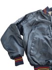 Vintage Anheuser Busch Satin Bomber Jacket Mens X Large Beer Promo Bar 80s