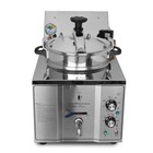 110v Countertop 16l Electric Chicken Stove Multi-purpose Pressure Fryer 3000w