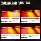 30inch Rear Strobe Led Chase Light Bar Reverse Pods For 17-24 Can-am Maverick X3
