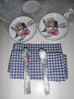 Flower Fairies Tea Set In Wicker By Frederick Warne Reutter Porzellan Germany