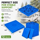 12-pack Rv Leveling Blocks For Camper Trailer