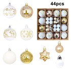 44x Christmas Balls Christmas Tree Ornaments Xmas Hanging Decorations Home Party