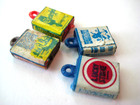 Vintage Plastic Cigarette Gumball Prize Charm Lot Chesterfield kool lucky Strike