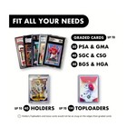 2 Slot Graded Card Case Storage Box For 40  Psa Slabs  card Holders  Toploaders