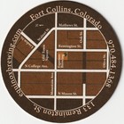 Equinox Brewing  Beer Coaster Fort Collins Co