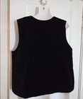 Hammerschmid Women s Traditional Germany Black Velvet Vest  Us Sz 12 Octoberfest