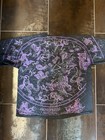 Vintage 1993 Liquid Blue Constellation Astrology All Over Print Lrg Zodiac Shirt
