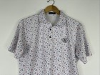 G fore Polo Shirt Womens Size Xl Stretch Golf Performance Logo Knit Polyester