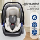 Innokids Head And Body Support Pillow Infant Car 1 Count  pack Of 1   White