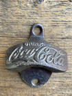  Vintage Coca Cola Wall Mount Metal Bottle Opener Starr X Made In Usa