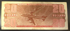 Usa   Military Payment 1969-70 Mpc  20 Series 681 Plate   6 Circulated Banknote