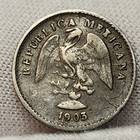 1903 Cn V Mexico 5 Centavos 5c 0 902 Fine Silver Coin Km 400 Culiac  n Mx-03a7