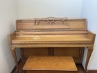 Wurlitzer Piano Good Condition Vintage Upright Piano With Bench  Good Condition