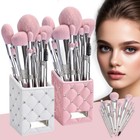 11pc Makeup Brushes Set Slap-up Powder Foundation Cosmetic Brushes Beauty Tool