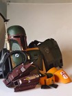 Star Wars The Mandalorian Body Armor Suit frp Helmet Boba Fett Cosplay Prop Suit