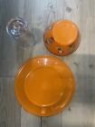 New Williams Sonoma Peanuts 3 Pc Halloween Kids Melamine Dinnerware Set Snoopy