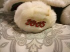 2005 Dan Dee Snowflake Teddy 12    White Girl- Red  Green Holiday Outfit