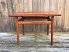 Danish Teak Coffee side Table By Grete Jalk For Glostrup--- 1960 s--27 x20 x19 
