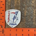 Vintage Texas Cowboy State Flag Travel Souvenir Sew-on Patch Nos 1970s