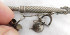 Cool 800 Silver Brooch  Figural Gaucho Knife  Tea Pot  Sugar Holder   Stirrup