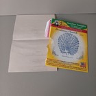 Lot 5 Vintage Aunt Martha   s Hot Iron Transfers Embroidery Patterns Peacock   