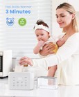 Double Bottle Warmer 11-in-1 Quick Baby Bottle Warmer For Breastmilk And Formula